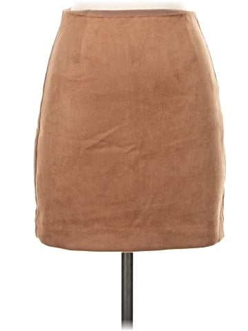 Talula Faux Leather Skirt (view 1)