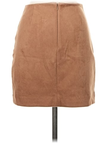 Talula Faux Leather Skirt (view 2)