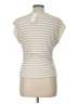 Michael Stars Ivory Short Sleeve Top Size Lg (2) - photo 2