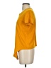Madewell 100% Cotton Yellow Knot-Front Tee Size S - photo 5
