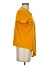 Madewell 100% Cotton Yellow Knot-Front Tee Size S - photo 4