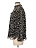 Ann Taylor LOFT Polka Dots Black Long Sleeve Blouse Size S - photo 5
