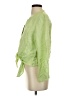 Boston Proper Green 3/4 Sleeve Blouse Size S - photo 5