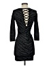 Express Animal Print Black Cocktail Dress Size S - photo 2