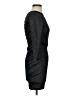 Express Animal Print Black Cocktail Dress Size S - photo 4