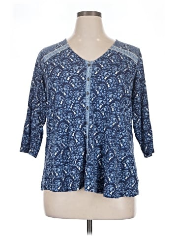 Style&Co 3/4 Sleeve Blouse (view 1)