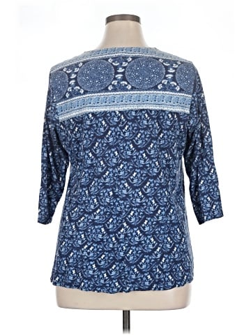Style&Co 3/4 Sleeve Blouse (view 2)