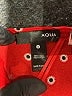 Aqua 100% Polyester Red Sleeveless Blouse Size S - photo 7