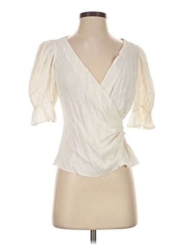 Cinq à Sept 3/4 Sleeve Blouse (view 1)