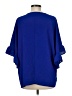 Andree by UNIT 100% Polyester Blue 3/4 Sleeve Blouse Size M - photo 2