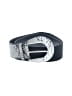 Something Navy Black Silver Belt Size M/L - photo 1