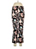 Harold's Floral Black Casual Pants Size 8 - photo 1
