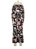 Harold's Floral Black Casual Pants Size 8 - photo 2