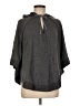 Theme 100% Rayon Gray Poncho Size M - photo 1