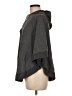 Theme 100% Rayon Gray Poncho Size M - photo 5