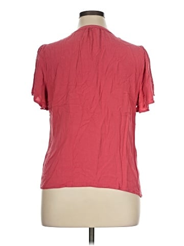 Maurices Short Sleeve Blouse (view 2)