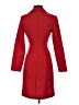 Jodi Kristopher 100% Acetate Red Coat Size 1 - 2 - photo 2