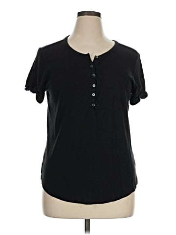 Maurices Short Sleeve Henley (view 1)
