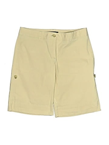 Theory Khaki Shorts (view 1)