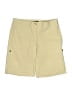 Theory Yellow Khaki Shorts Size 4 - photo 1