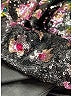 Self-Portrait 100% Polyester Black Cocktail Dress Size 8 - photo 6