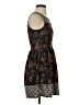 Xhilaration Paisley Black Casual Dress Size XS - photo 4