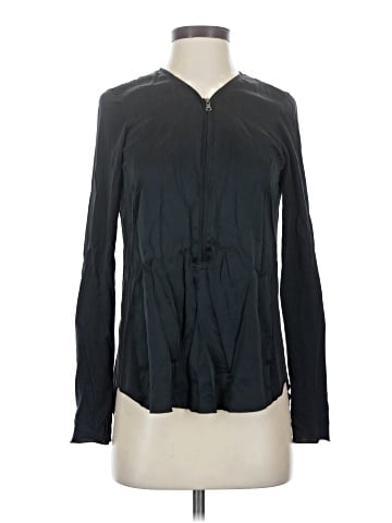 Go By Go Silk Long Sleeve Silk Top (view 1)