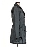 Burberry Brit 100% Polymide Gray Blue Trenchcoat Size 8 - photo 4