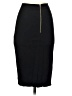 H&M Solid Black Formal Skirt Size 2 - photo 2