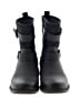 Tara M Black Rain Boots Size 9 - photo 2