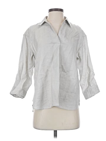Uniqlo 3/4 Sleeve Button-Down Shirt (view 1)