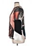 Clover Canyon 100% Polyester Graphic Multi Color Black Long Sleeve Blouse Size XL - photo 5