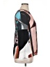 Clover Canyon 100% Polyester Graphic Multi Color Black Long Sleeve Blouse Size XL - photo 4