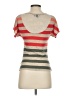 BCX Stripes Red Short Sleeve T-Shirt Size S - photo 2