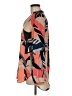 Vince Camuto Print Orange Long Sleeve Blouse Size M - photo 5