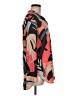 Vince Camuto Print Orange Long Sleeve Blouse Size M - photo 4