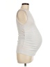 Old Navy - Maternity Silver Sleeveless T-Shirt Size Med Maternity - photo 4