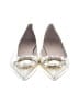 Stuart Weitzman Metallic Silver Flats Size 6 - photo 2