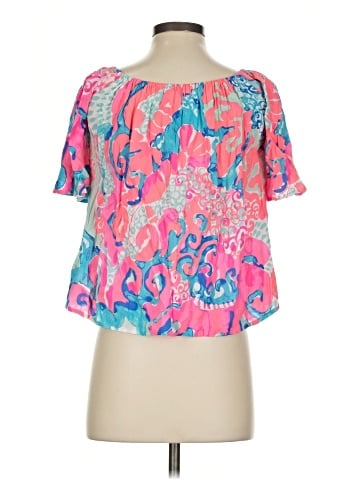 Lilly Pulitzer Short Sleeve Blouse (view 2)