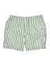 Lands' End Stripes Green Shorts Size 10 - photo 1