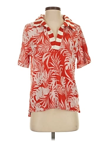 The Upside Short Sleeve Blouse (view 1)