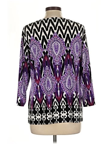 Travelers by Chico's 3/4 Sleeve Blouse (view 2)