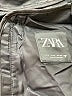 Zara 100% Polyamide Solid Black Jacket Size S - photo 6