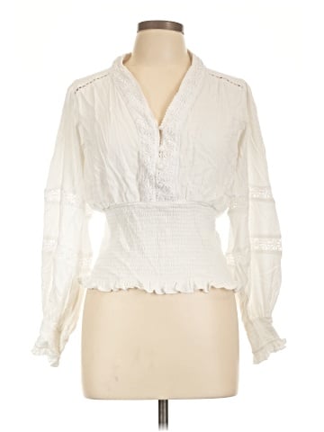 Scarlet Darkness Long Sleeve Blouse (view 1)