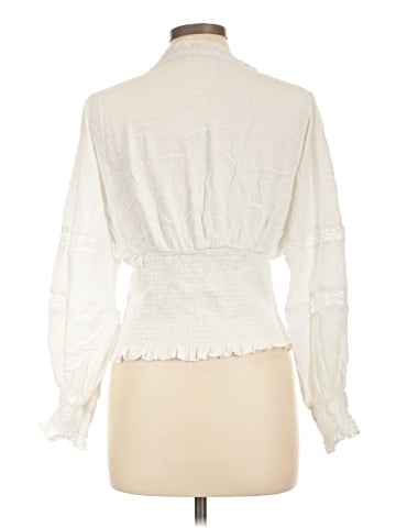Scarlet Darkness Long Sleeve Blouse (view 2)