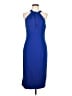 Julia Jordan Solid Blue Cocktail Dress Size 10 - photo 1