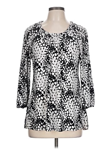 Style&Co 3/4 Sleeve Blouse (view 1)