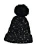 Adrienne Landau 100% Acrylic Black Beanie One size - photo 1
