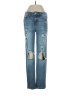KANCAN JEANS Hearts Blue Jeans Size 5 - photo 1