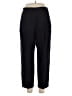 Carlisle 100% Silk Solid Black Silk Pants Size 12 - photo 1